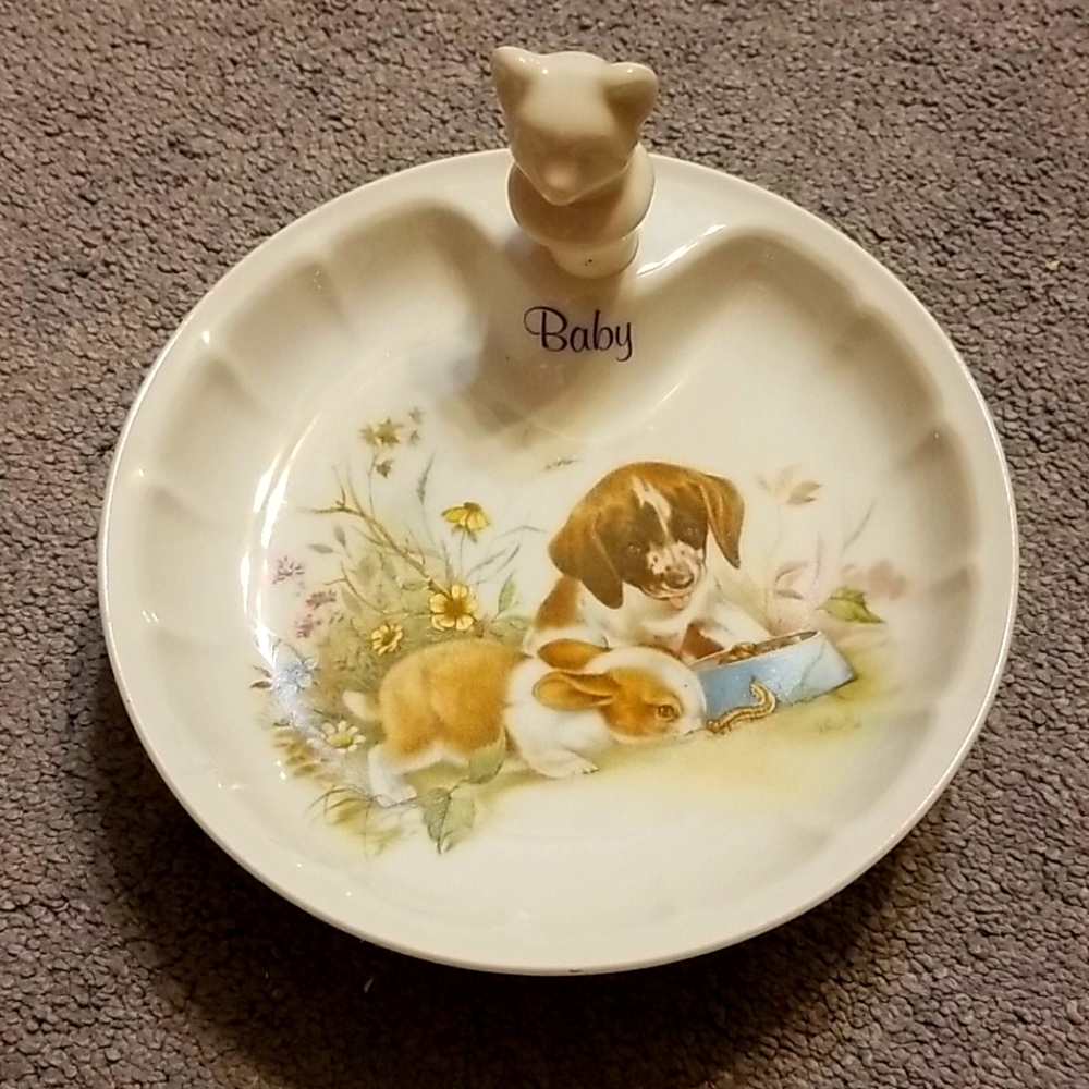 Vintage Child's  warming dish